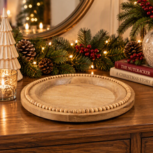 Load image into Gallery viewer, Round Beaded Styling Plate
