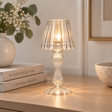 Load image into Gallery viewer, Glass Lamp Tealight Holder

