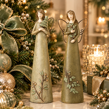 Load image into Gallery viewer, Floral Christmas Angels

