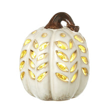 Load image into Gallery viewer, Tall Cream LED Pumpkin
