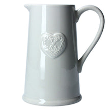 Load image into Gallery viewer, Heart Embossed Jug
