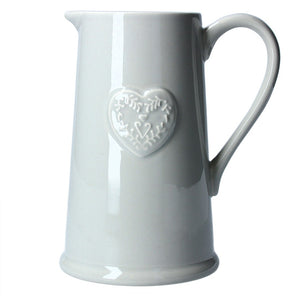 Heart Embossed Jug