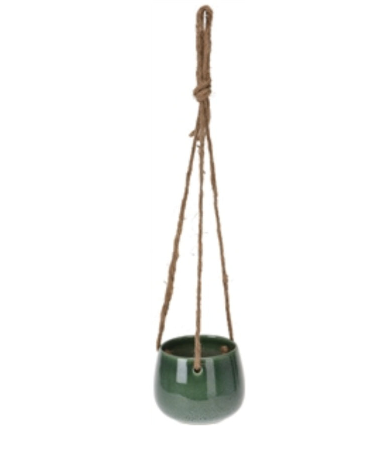 Green Hanging Flower Pot