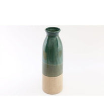 Load image into Gallery viewer, Green Crackled Vase
