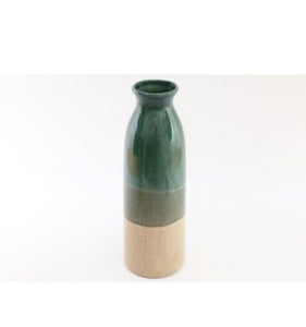 Green Crackled Vase