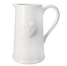 Load image into Gallery viewer, Heart Embossed Jug
