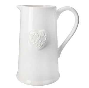 Heart Embossed Jug