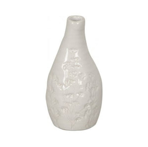 White Floral Vase